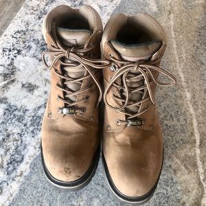 Mack work boots. Steel toe. Size 12